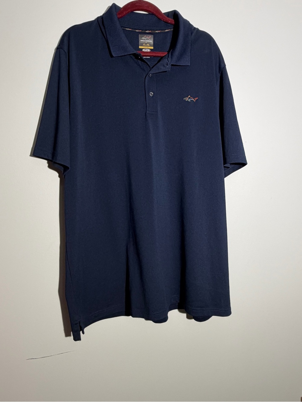 Greg Norman Polo Shirt Mens size xxl Blue Casual Golf Short Sleeve
